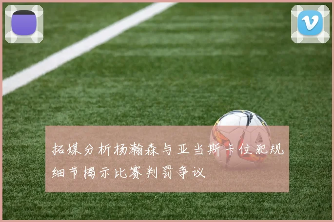 拓媒分析杨瀚森与亚当斯卡位犯规细节揭示比赛判罚争议