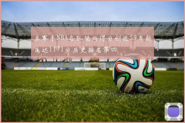 本赛季NBA各队场均得分创近59年新高达1171分历史排名第四